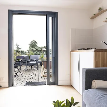 Petit T2 Des Balcons D'ancenis 아파트 *